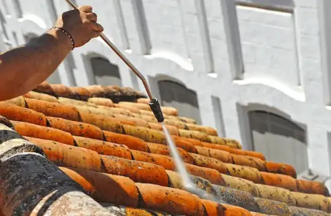Nettoyage de toitures - Sainte-Suzanne